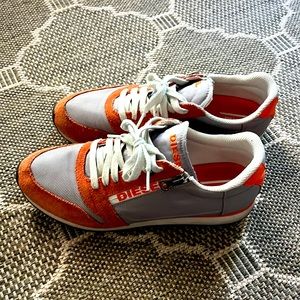 Diesel Sneaker Shoes w/ Zipper Detail